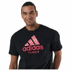 adidas Tennis Short Sleeve Tee Tennis Black Svart Online