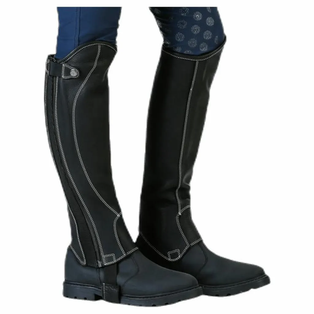 Jacson Shortchaps Santiani Black Svart New