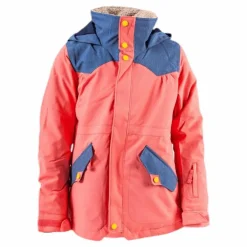 Burton Shortleaf Dryride Parka Youth Orange/Blue Orange och Blå