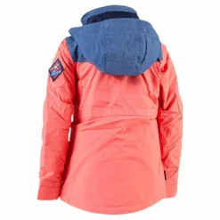 Burton Shortleaf Dryride Parka Youth Orange/Blue Orange och Blå