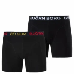 Shorts Sammy Belgium 2-pack Black*Björn Borg New