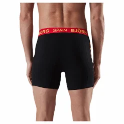 Björn Borg Shorts Sammy Spain 2-pack Black Svart Clearance