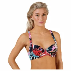 Abecita Sicilia Unique Wire Bra Patterned/Black Mönstrad och Svart