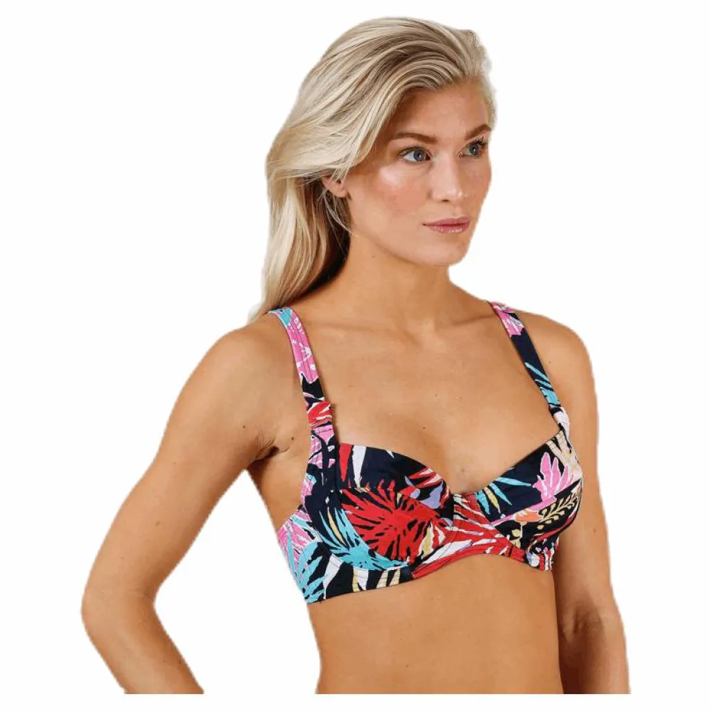 Abecita Sicilia Unique Wire Bra Patterned/Black Mönstrad och Svart
