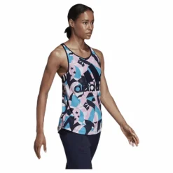 adidas Sid All Over Print Tank Pink/White Flerfärgad Online