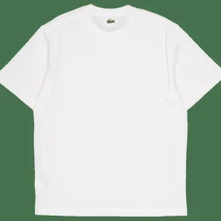 Signature Print Cotton T-shirt 70v*Lacoste Clearance