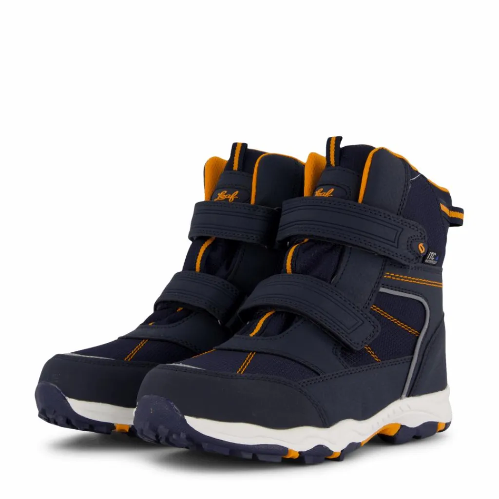 Siljan Navy/orange*Leaf Online