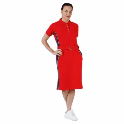 Tenson Simone Dress Red Röd Sale