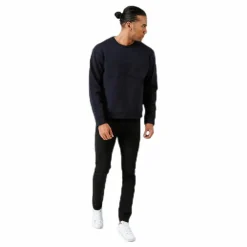Svea Sixten Sweatshirt Blue Blå Hot