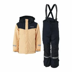 Didriksons Skare Kids Set Yellow Gul Discount