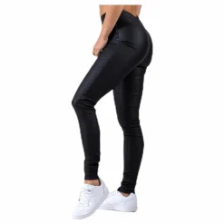 Skin Paro Hw Coated Leggings Black*Pieces Clearance