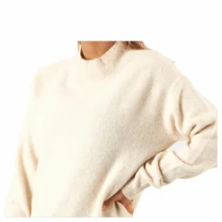 Skyla Ls O-Neck Wool Knit Grey*Pieces Sale
