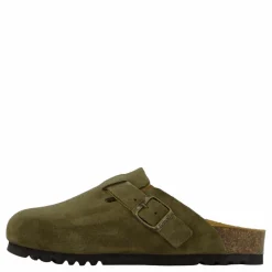 Scholl Iconic Sl Fae Suede Khaki Beige