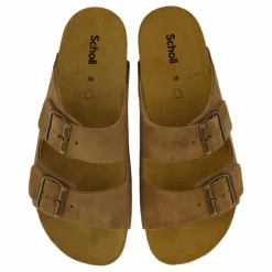 Scholl Iconic Sl Josephine Suede Taupe Brun Clearance