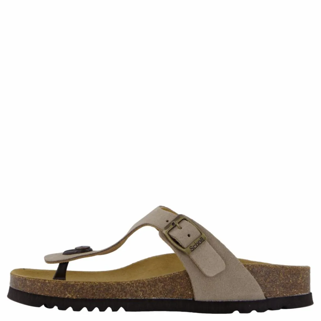 Scholl Iconic Sl Nicole Suede Dark Beige Brun Discount