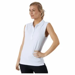 Sleeveless Polo White*Wilson Staff Best