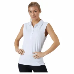Sleeveless Polo White*Wilson Staff Best