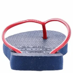 Havaianas Slim Logo Blue/Red Blå och Röd Online