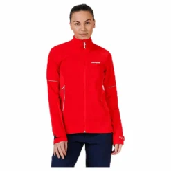 Bergans of Norway Slingsby LT Softshell Jacket White/Red Vit och Röd New