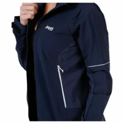 Slingsby LT Softshell Jacket Blue/White*Bergans of Norway Clearance