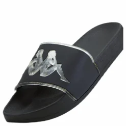 Slipper, Authentic Aqua 1 Black/Gold*Kappa Online