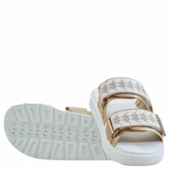 Slipper, Authentic Banda Aster White/Beige*Kappa Clearance