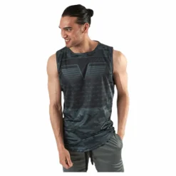 Sniper Green Sleeveless Tee Patterned/Green*Gavelo New