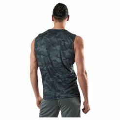 Sniper Green Sleeveless Tee Patterned/Green*Gavelo New