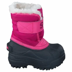 Sorel Snow Commander Toddler 652 Tropic Pink, Deep Blush Svart och Rosa Outlet