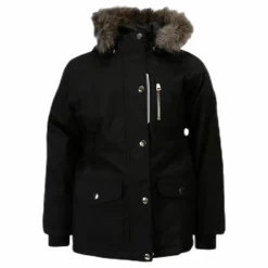 Name It Snow10 Jacket Black Svart Hot