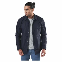 Salomon Snowshelter Insulated Shirt Blue Best