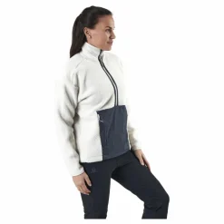 Salomon Snowshelter Teddy Half Zip White Vit Hot