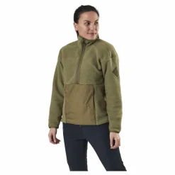 Snowshelter Teddy Half Zip Green*Salomon Clearance