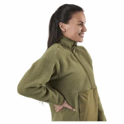 Snowshelter Teddy Half Zip Green*Salomon Clearance