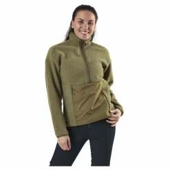 Snowshelter Teddy Half Zip Green*Salomon Clearance