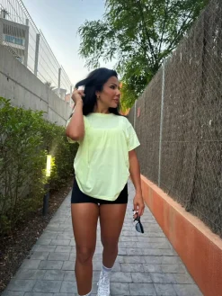 Gavelo Soft Performance Tee Mint Yellow