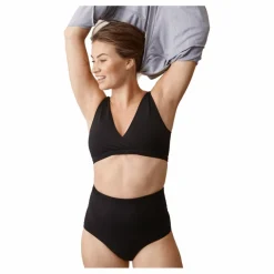 Boob Soft Support Brief Black Svart Hot