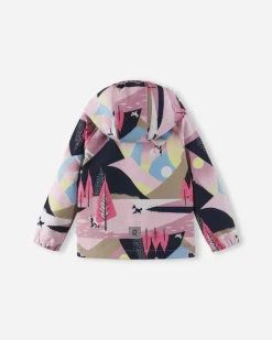 Reima Softshell Jacket Vantti Grey Pink Grey och Pink Sale
