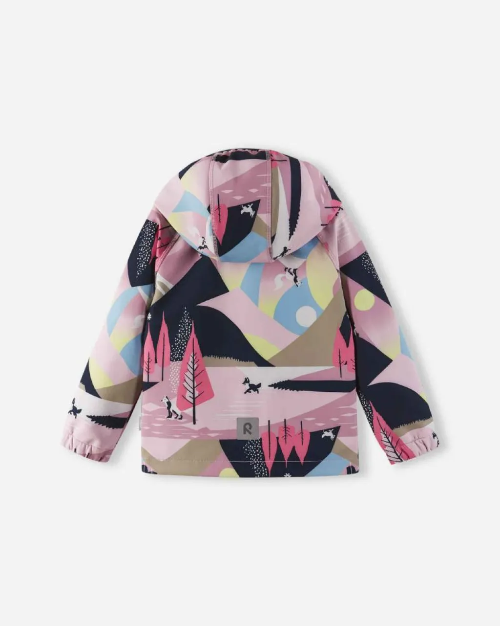 Reima Softshell Jacket Vantti Grey Pink Grey och Pink Sale
