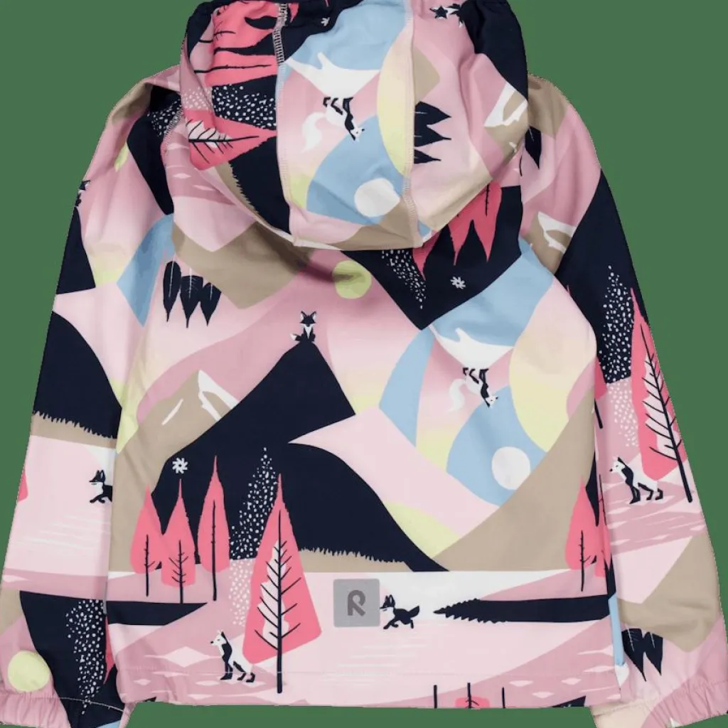Reima Softshell Jacket Vantti Grey Pink Grey och Pink Sale