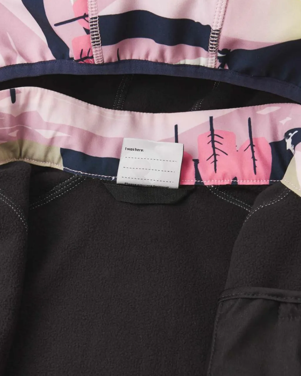 Reima Softshell Jacket Vantti Grey Pink Grey och Pink Sale