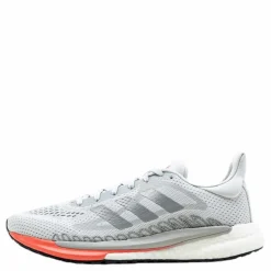 adidas SolarGlide 3 Shoes Dash Grey / Silver Metallic / Signal Pink / Coral Clearance