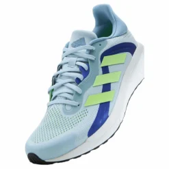 adidas SolarGlide 4 ST Shoes Halo Blue / Signal Green / Sonic Ink Best