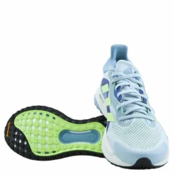 adidas SolarGlide 4 ST Shoes Halo Blue / Signal Green / Sonic Ink Best