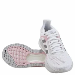 SolarGlide Shoes Cloud White / Silver Metallic / Fresh Candy*adidas Hot