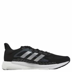 adidas SolarGlide Shoes Core Black / Blue Oxide / Dash Grey New
