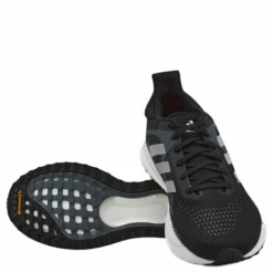 adidas SolarGlide Shoes Core Black / Blue Oxide / Dash Grey New