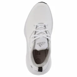 adidas Solarmotion Spikeless Golf Shoes Cloud White / Dark Silver Metallic / Core Black Vit Clearance