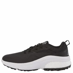 adidas Solarmotion Spikeless Golf Shoes Core Black / Cloud White / Pulse Lime Svart Clearance
