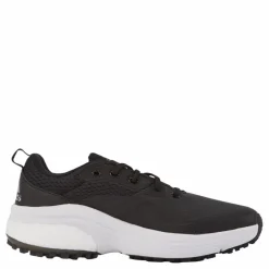 adidas Solarmotion Spikeless Golf Shoes Core Black / Cloud White / Pulse Lime Svart Clearance